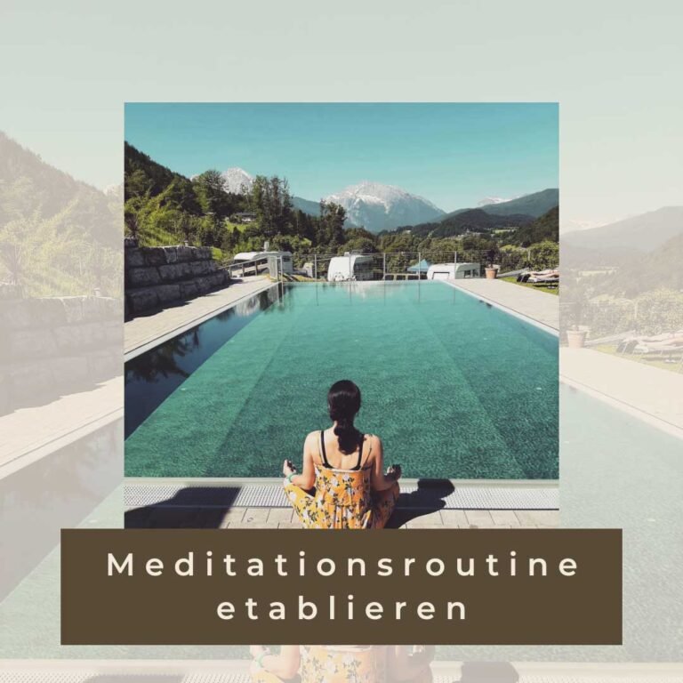 Transformiere dein Leben: Wie eine Meditationsroutine dir Klarheit bringt